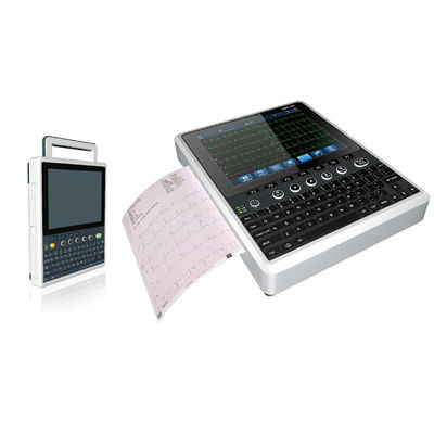 品質  Touch Screen Holter 12 Lead Ecg Machines 12 Channel Ecg With Touch Screen Electrocardiograma 12 Channels 工場