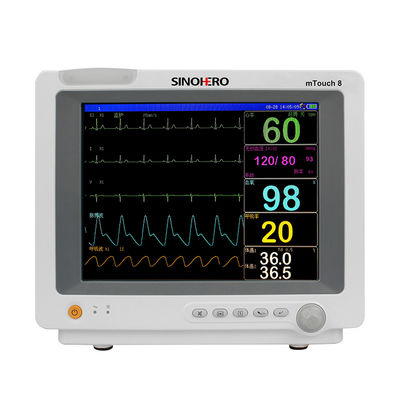 品質  Medical Parameters 12.1 Patient Monitor 6" First Aid Devices Patient Monitor Mtouch8 Vital Signs Monitor Price 工場
